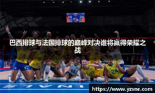 巴西排球与法国排球的巅峰对决谁将赢得荣耀之战